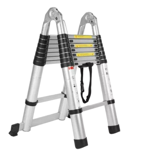 [001672] LADDER TELESCOPIC  (10+10 STEPS)