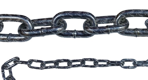 [001688] LINK CHAIN GALVANIZED  (5/8")