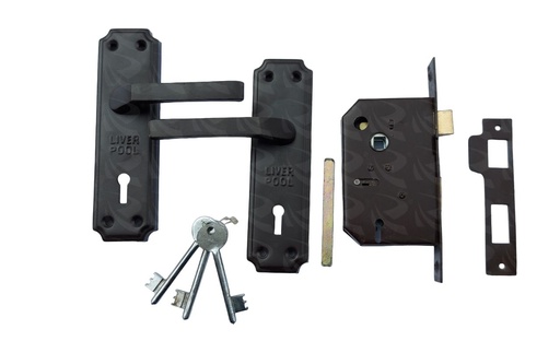 [001689] LIVERPOOL MORTICE LOCKS  (BROWN)