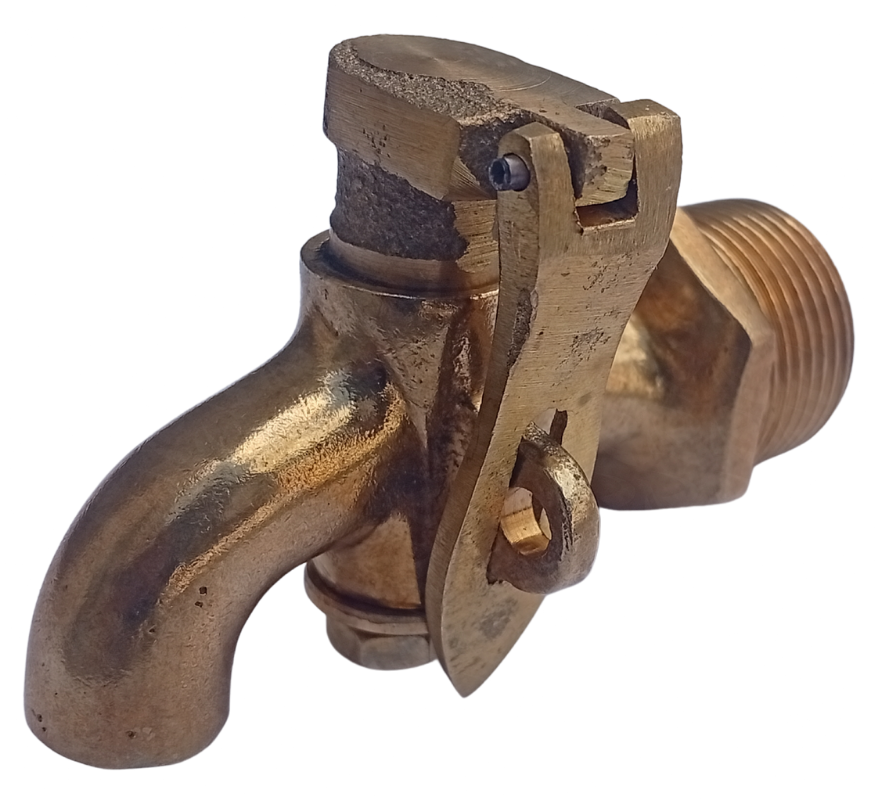 LOCKABLE BRASS CHINA