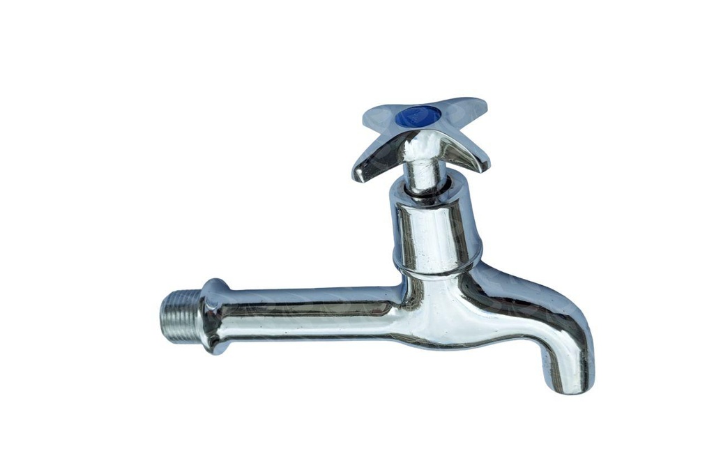 LONG NECK BIB TAP TRICON GREEN