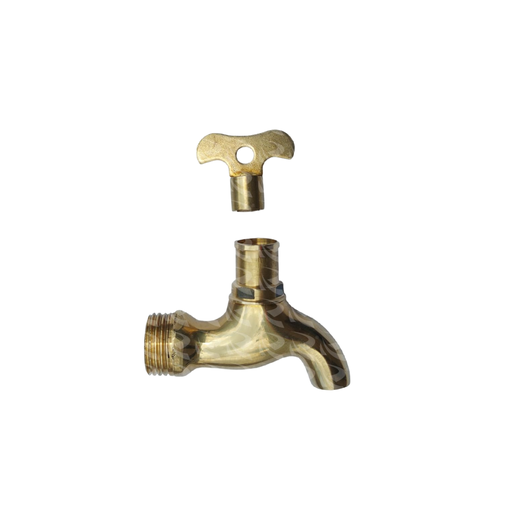 [001727] LOOSE KEY TAP BRASS CHINA  (1/2")