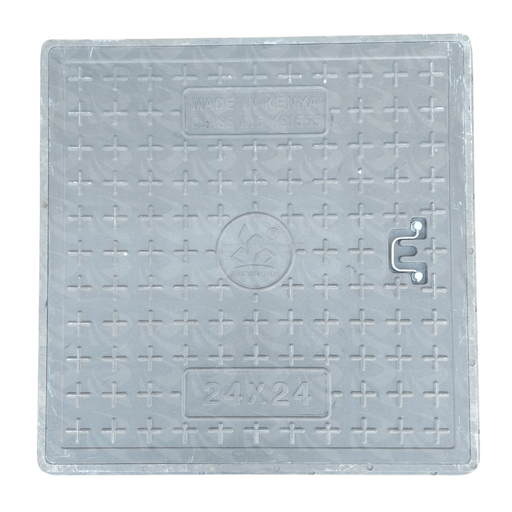 [003907] MANHOLE COVER FIBER 
 (24X24)