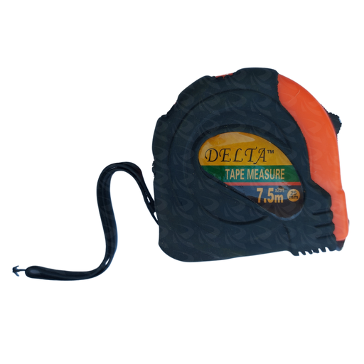 [001864] MEASURING TAPE RUBBER COVER DELTA (7.5M)