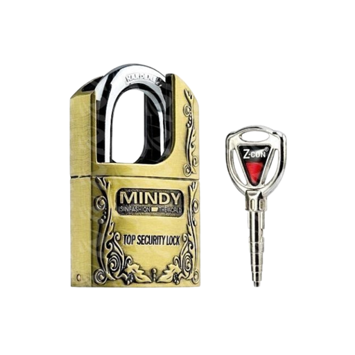 [001962] MINDY PADLOCK HALF SHACKLE (50MM)