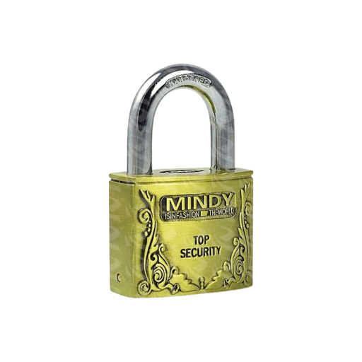 [001966] MINDY PADLOCK NORMAL SHACKLE (50MM)