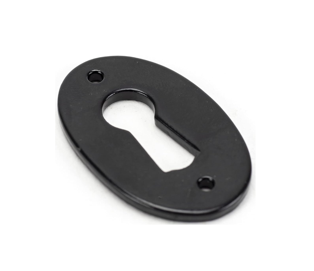 OVAL ESCUTCHEON BLACK