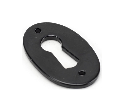 [003720] OVAL ESCUTCHEON BLACK