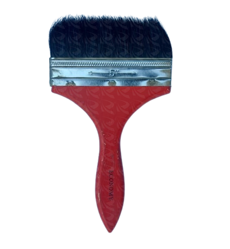 [002132] PAINT BRUSH RED HANDLE  (5")