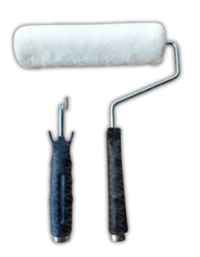 [002144] PAINT ROLLER HEAVY  (9" BLACK PLASTIC)