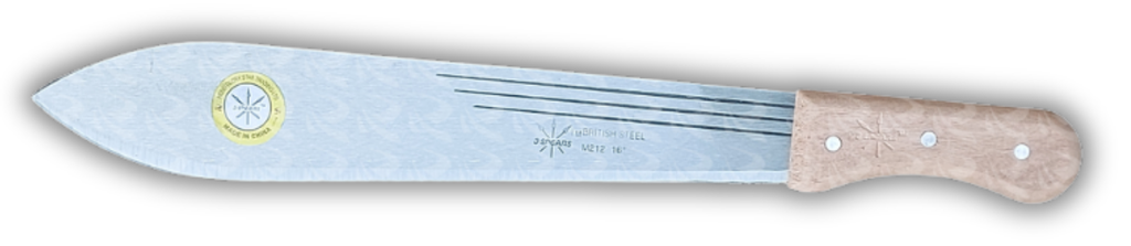 PANGA STRAIGHT WOOD 3 SPEAR 