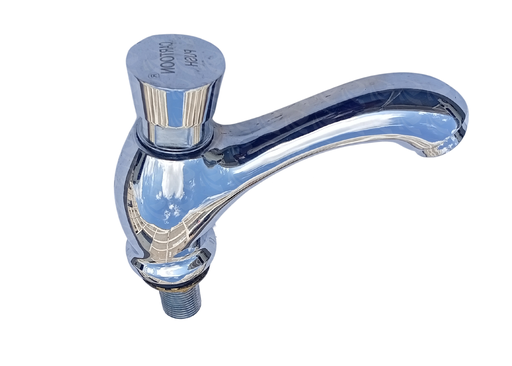 [002208] PILLAR COCK AUTO SHUT GREEN