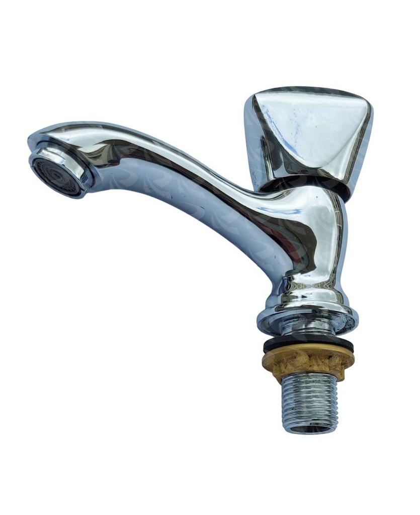 PILLAR COCK LONG NECK GREEN