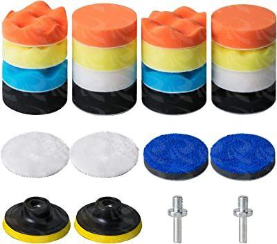 [002319] POLISHING PAD 22PCS SET 4 INCH