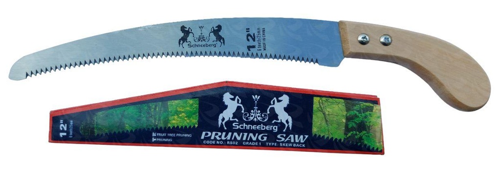 PRUNING SAW WOODEN HANDLE 