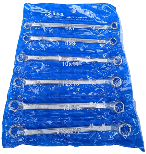 [002648] RING SPANNER  (6PCS)