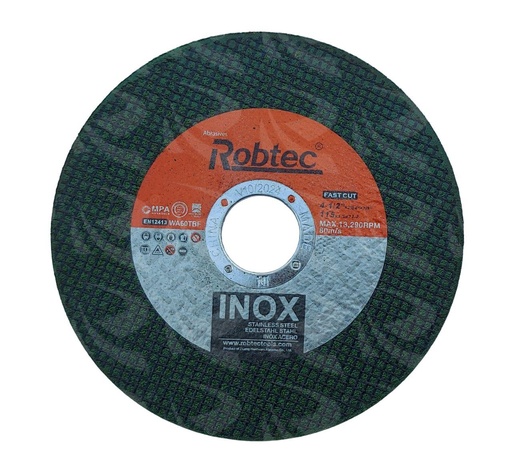 [002659] ROBTEC INOX METAL CUTTING  (4 1/2" GREEN)