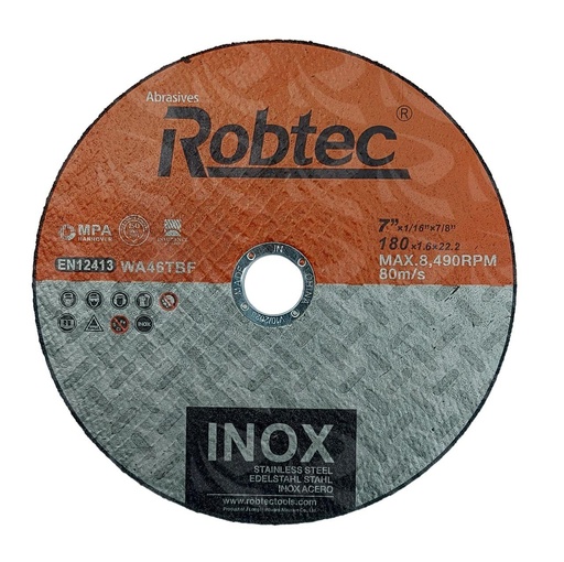 [002661] ROBTEC INOX METAL CUTTING  (7")