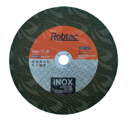 [002663] ROBTEC INOX METAL CUTTING  (9" GREEN)
