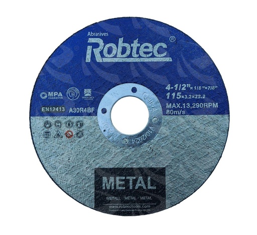 [002668] ROBTEC METAL CUTTING DISC  (4 1/2")