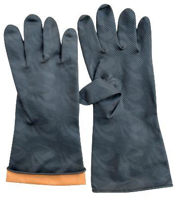 [002718] RUBBER GLOVES  (14" 120G)