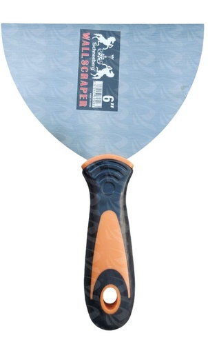 [002797] SCRAPPER RUBBER GRIP HD  (6")