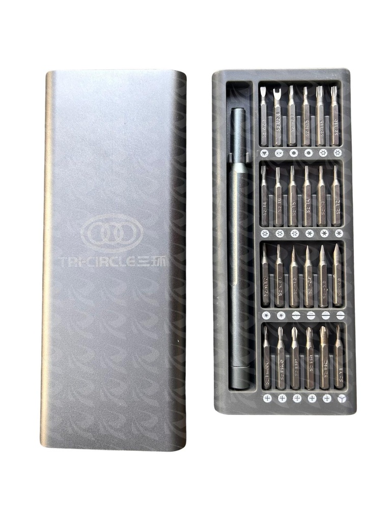 SCREWDRIVER SET TRI CIRCLE
