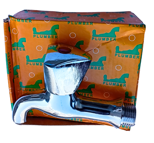 [002917] SHORT NECK PLUMBER ORANGE KNOB