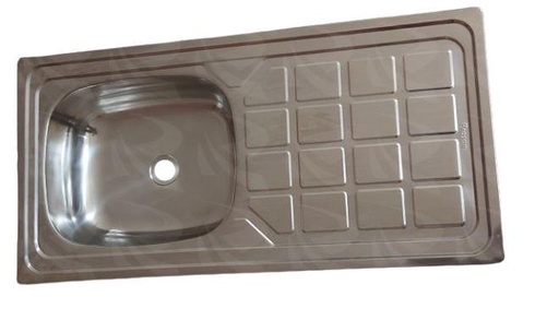 [003001] SINK SBSD GREY PAINTED 1000X500