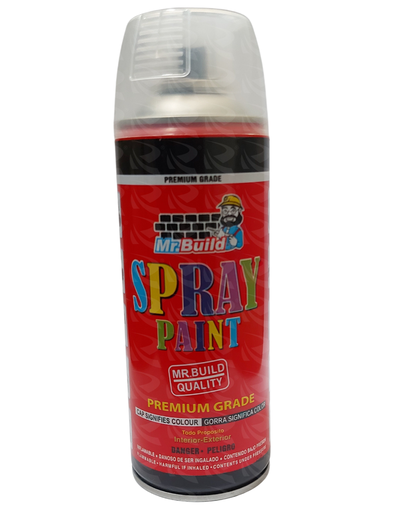[003741] SPRAY PAINT 280G MR BUILD (CLEAR)