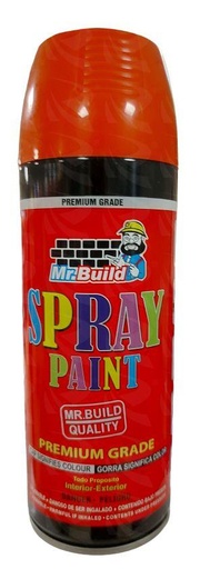 [003067] SPRAY PAINT 280G MR BUILD (ORANGE)