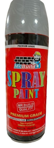 [003069] SPRAY PAINT 280G MR BUILD (SILVER)