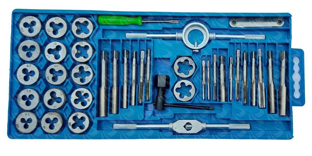 TAP AND DIE SET 40PCS PER SET