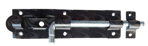 [003302] TOWER BOLT BLACK  (HEAVY)