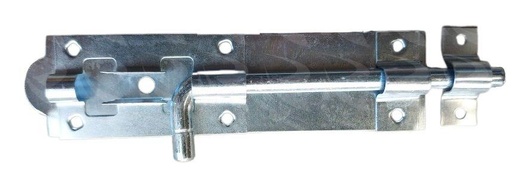 [003307] TOWER BOLT CHROME (HEAVY)