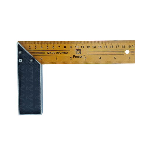 [003356] TRY SQUARE YELLOW PROSON (8")