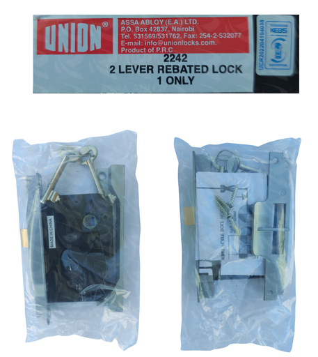 [003377] UNION 2L REBATED LOCK ONLY