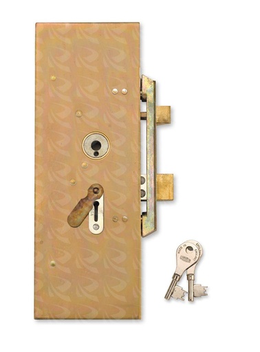 [003400] UNION STEEL DOOR LOCK SMALL