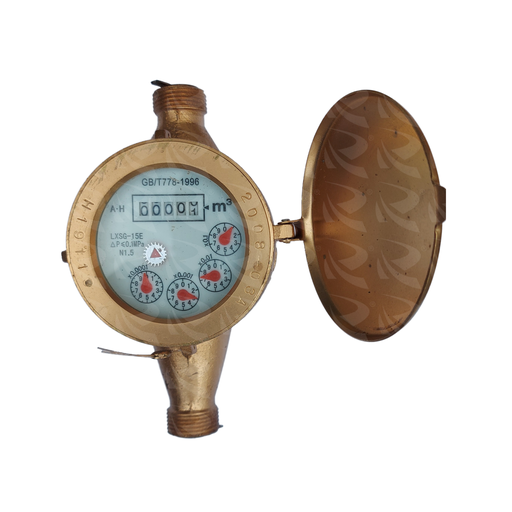 [003454] WATER METER BRASS BIG BODY 1S2 INCH