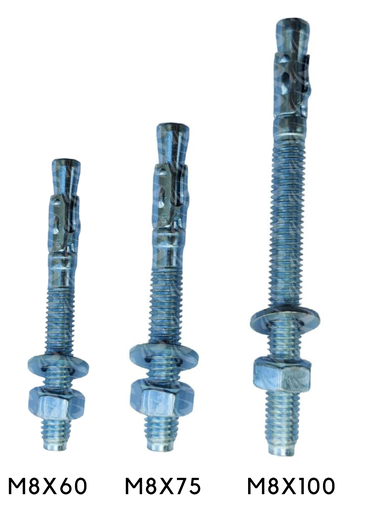 [003513] WEDGE ANCHOR 160PCS PER PKT