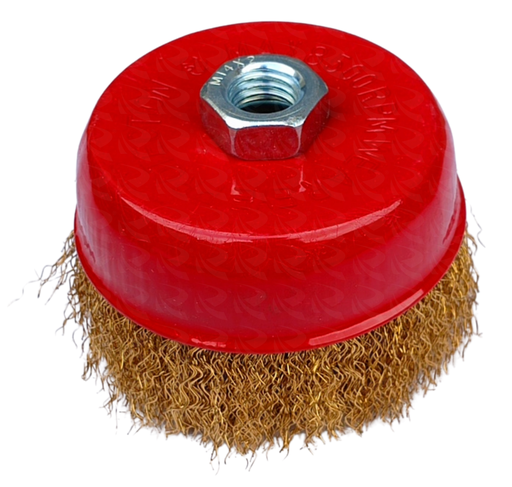 [003579] WIRE CUP BRUSH SOFT (4")
