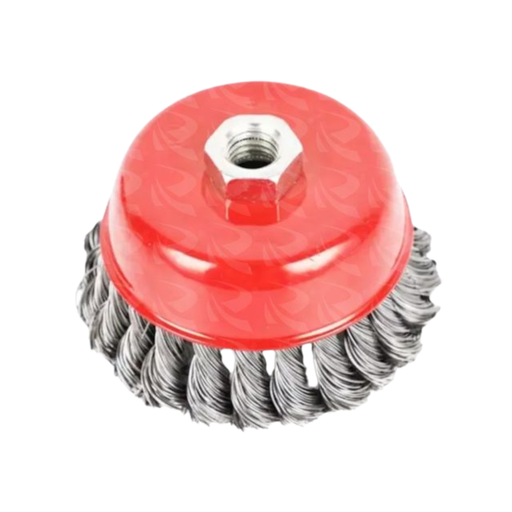 [003582] WIRE CUP BRUSH TWISTED (4")
