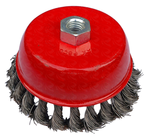 [003582] WIRE CUP BRUSH TWISTED (4")