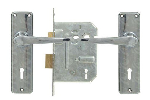 [003636] YALE 2 LEVER BLISTER (CHROME)