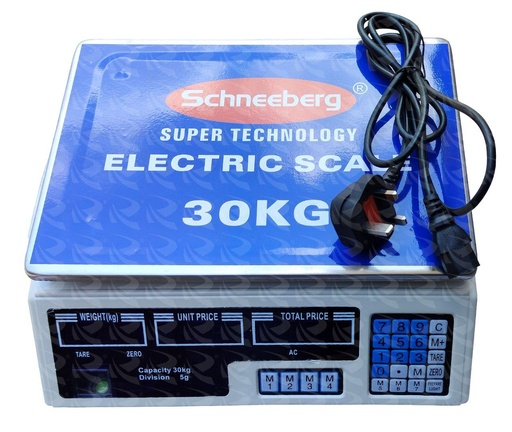 [003686] ELECTRONIC SCALE  (30KGS SCHNEEBERG)