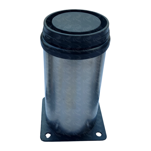 [003940] SS FURNITURE LEG SATIN (100MM)
