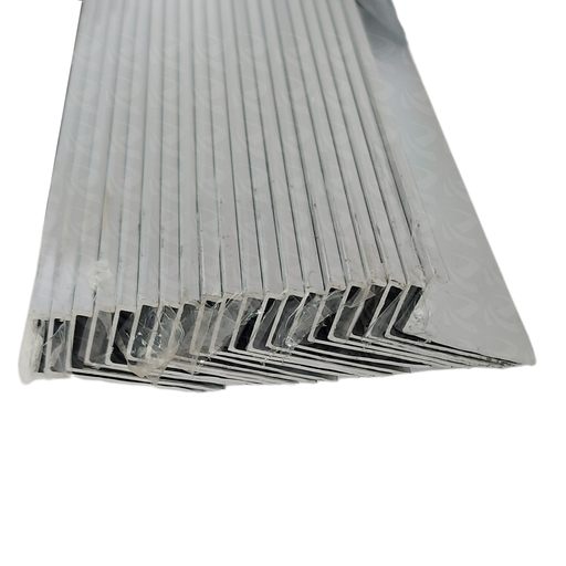 [003947] ALUMINIUM CORNER STRIP (SILVER L TYPE)