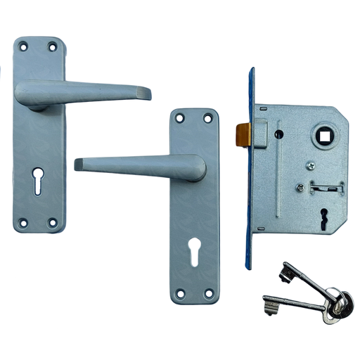 [003965] MORTICE LOCK NO 519 ROSSEL (SILVER)
