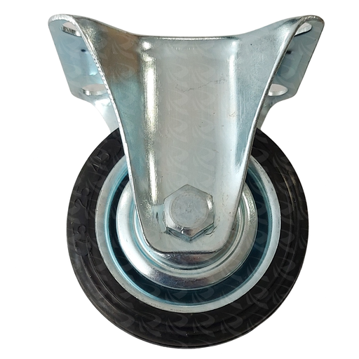 [003993] RUBBER CASTER PLATE FIX TYPE 9631 (3")