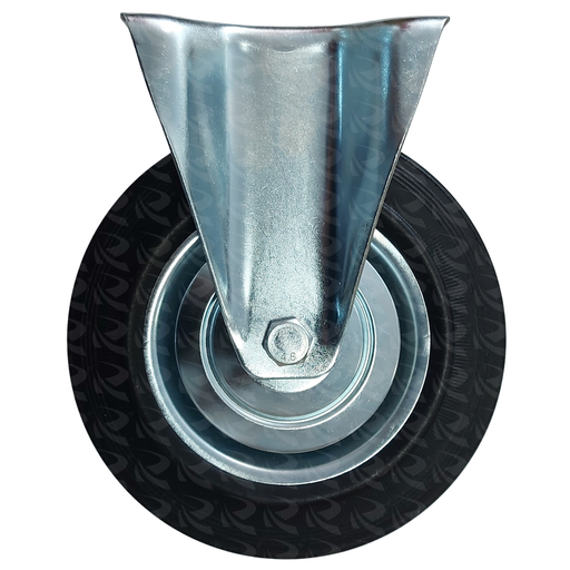[003997] RUBBER CASTER PLATE FIX TYPE 9631 (8")